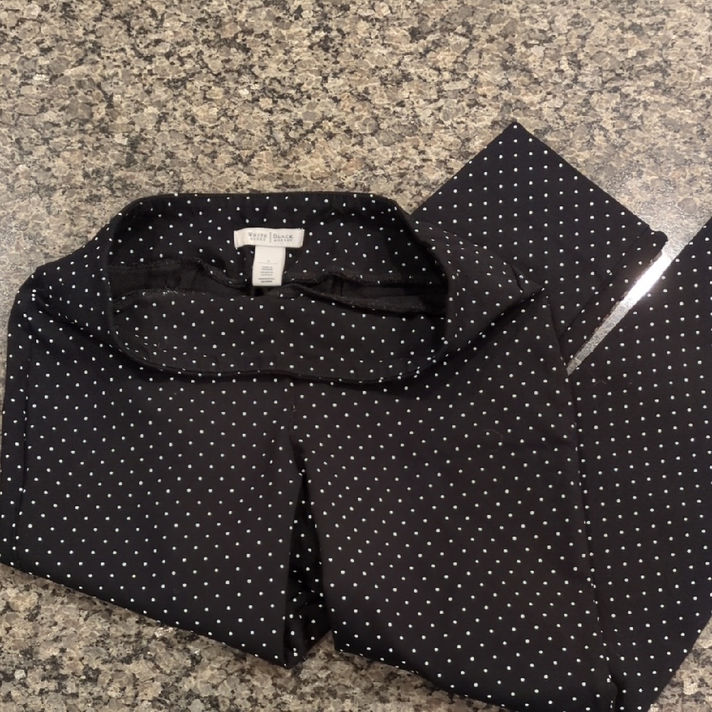 White House Black Market Polka Dot Pants